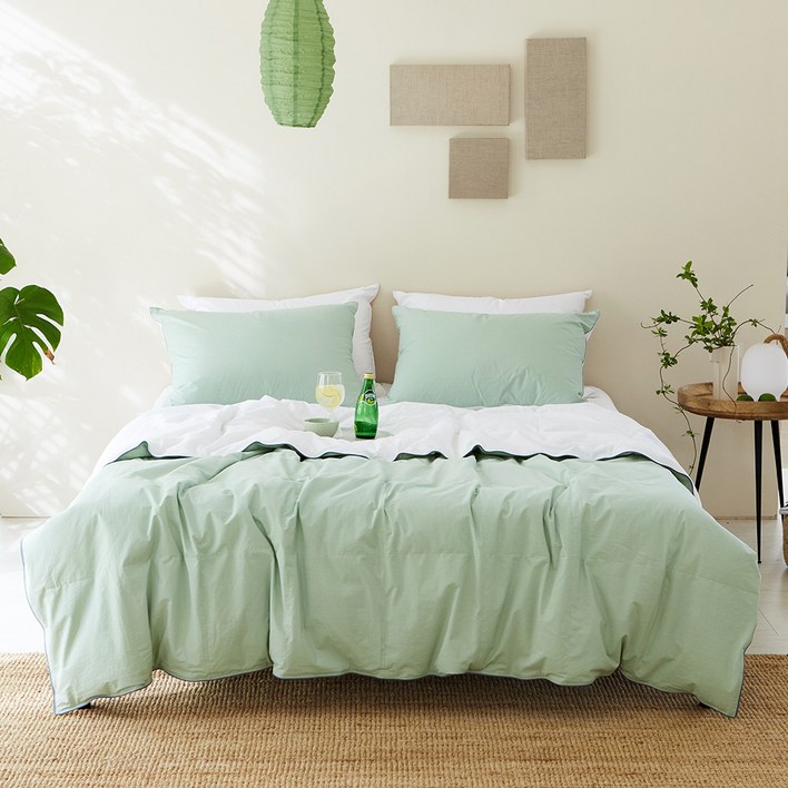 소프라움 이프 헝가리 80 60수 구스다운 여름 차렵이불