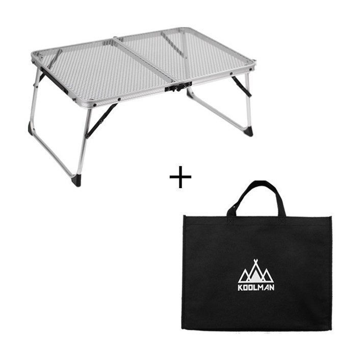 KOOLMAN쿨맨 스틸 메쉬 캠핑 테이블