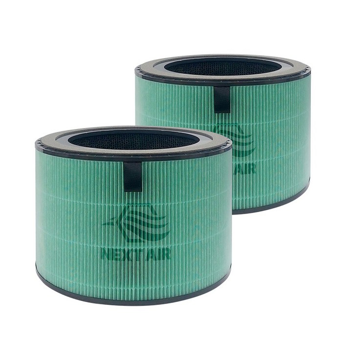 넥스트에어 LG 공기청정기 필터 엘지 퓨리케어 360 호환용, 2개, 프리미엄