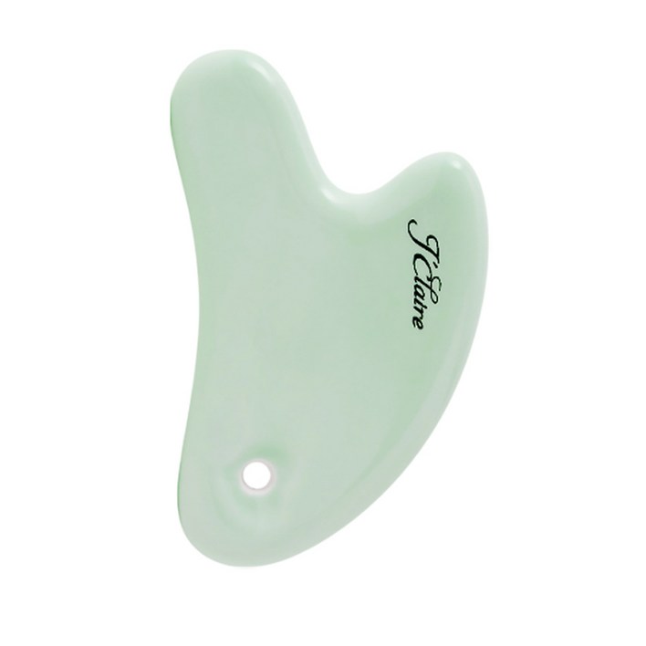 제이끌레르 세라믹 괄사 마사지기 경락 림프 순환