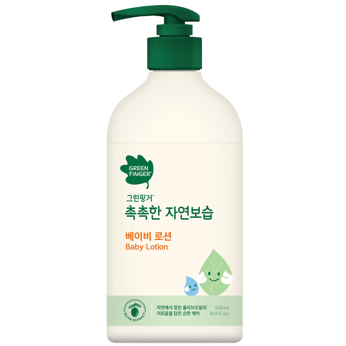 그린핑거 촉촉한 자연보습 베이비로션, 500ml, 1개
