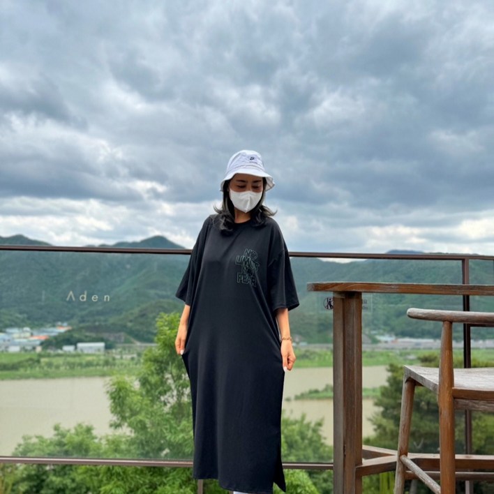 클로젯 밤바다 홈웨어 원피스