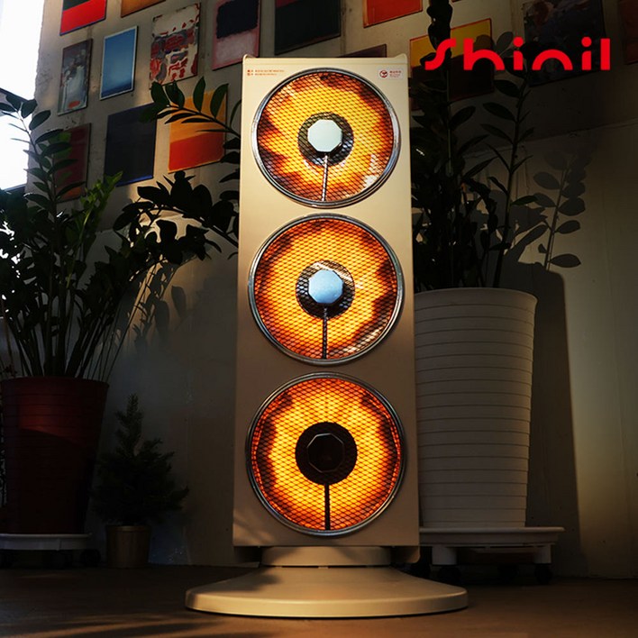 신일 전기히터 전기난로 하이라이트 가정용 사무실 업소용 난방기 산업용 스토브 대형 SEHRM3000