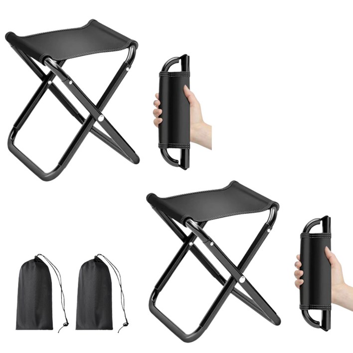 픽스락 접이식 낚시 등산 미니 휴대용 초경량 의자