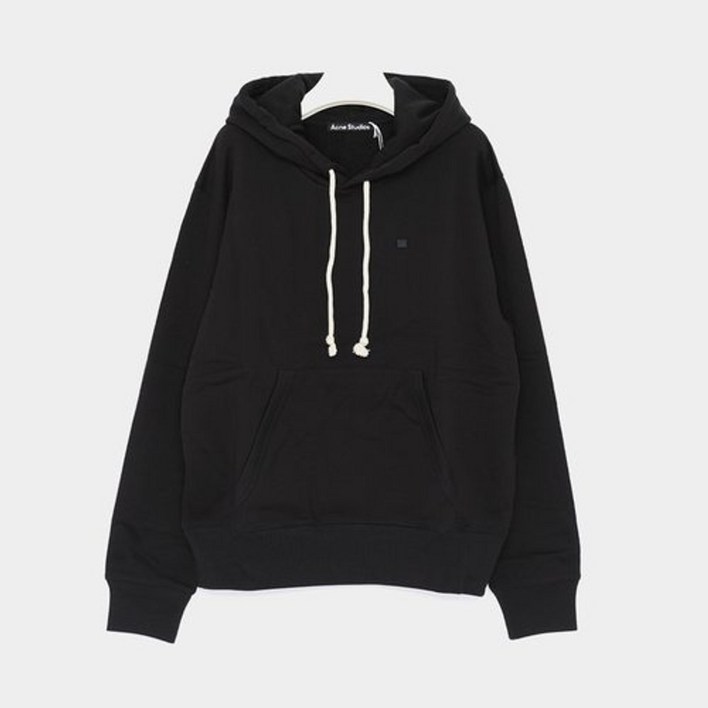 아크네 24FW 페이스 패치로고 스웨트 공용 후드티 CI0174 900