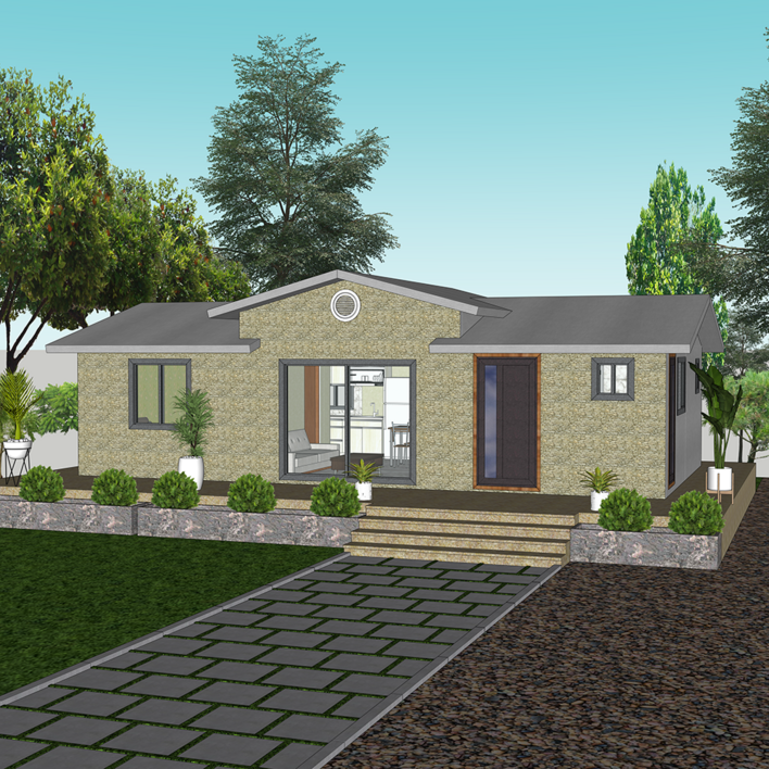 제로에너지 18평 모듈러 이동식 조립식 목조주택 Gable C-특허제품 출시기념[계약금]