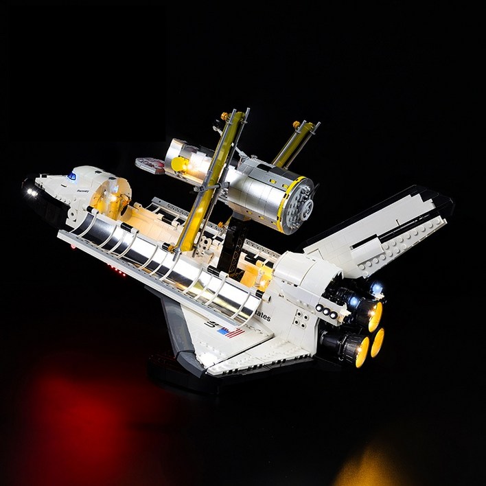 KY 레고 크리에이터 엑스퍼트 디스커버리 우주왕복선 10283 LED 조명 램프 세트 DIY 디스플레이