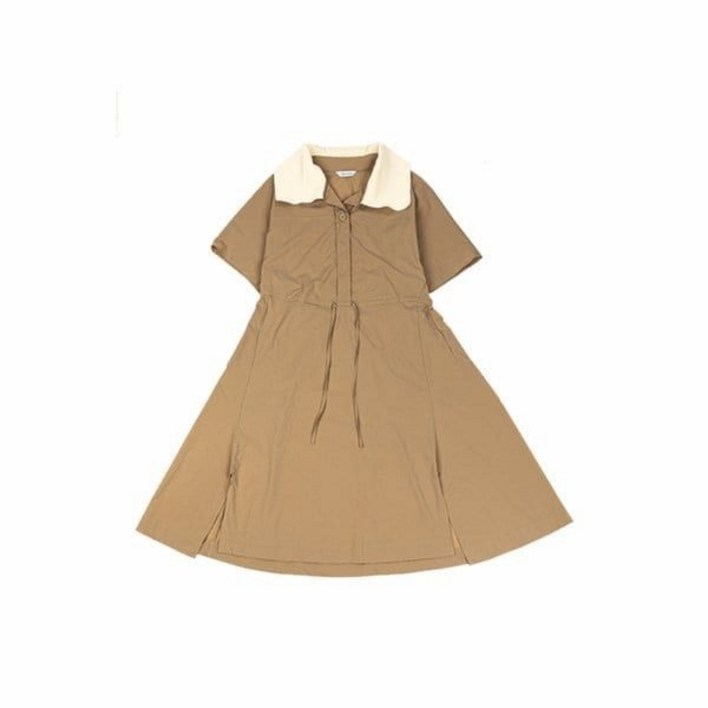 백화점 정품 코데즈컴바인 원피스 니트카라 원버튼 CIBOP552W5 630085