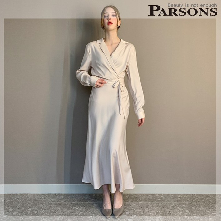파슨스Parsons 파슨스 Made simple Cover Long Dress MSPR3OP04