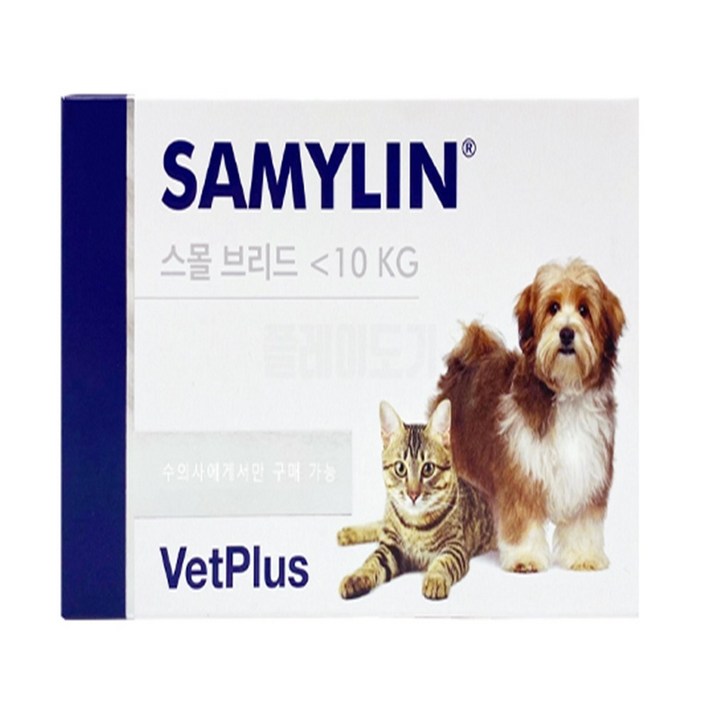 벳플러스 강아지 새밀린 세밀린 고양이 독 캣 간 영양제 30정 타블렛 정제형 2개, 30정, 심장/간, 2개
