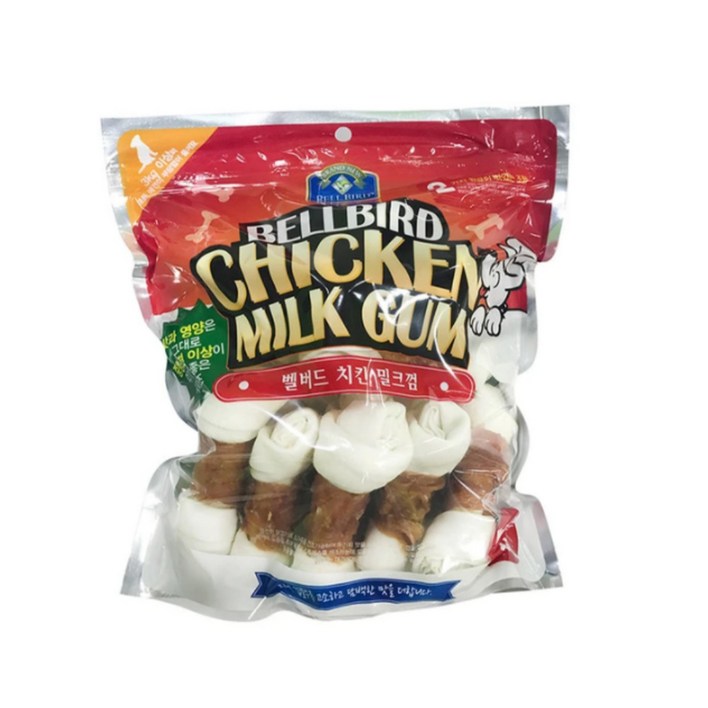 벨버드 강아지 치킨밀크껌 1kg 미듐 개껌 애견간식 코스트코