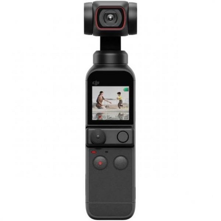 DJI Pocket 2 - 4K 카메라 11.7 CMOS 64MP 사진 얼굴 추적 YouTube TikTok Vlog Android 및 iPhone용 휴대용 비디오 카메라가 있