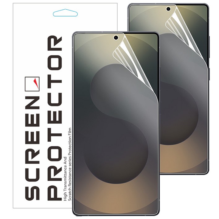 메오르 안티쇼크 지문인식 고선명 액정보호필름 2p 세트