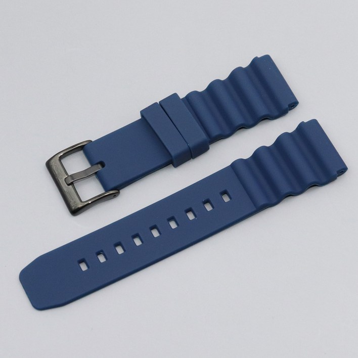 세이코 007 워터 고스트 스트랩 남성용 범용 고무 시계 밴드 다이버 실리콘 스포츠 시계 밴드 시민용 팔찌