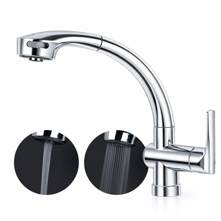 비욘드퍼니싱 주방 싱크대 원홀 수전, 1개