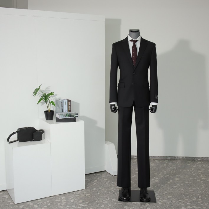 리버클래시 LLM11501BK SMALFIT SUIT 울 스판 싱글 슬림 정장 블랙