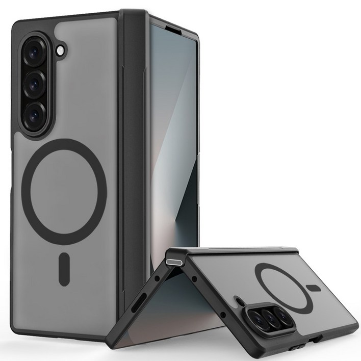 HEZO헤조 갤럭시 Z 폴드 맥세이프 커버 힌지보호 자력 케이스