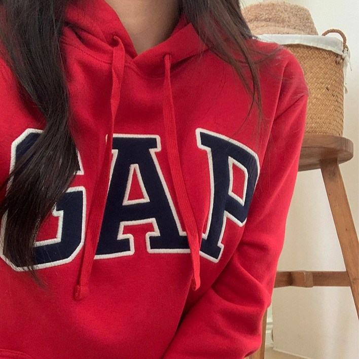 갭 후드티 봄기모 티셔츠 남녀공용 GAP
