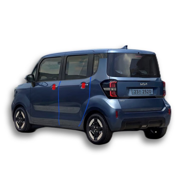 스킨엑스 더 뉴 레이 EV 6 도어컵도어엣지 PPF 차량보호필름, 1개