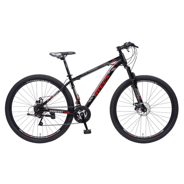 아텍스자전거 컴포트27.5D 22년형 COMFORT 27.5D 27.5인치MTB자전거, 블랙레드미조립
