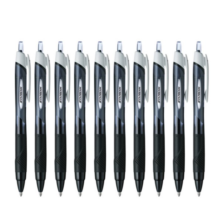 제트스트림 유성볼펜 SXN-150-10 1mm, 블랙, 10개