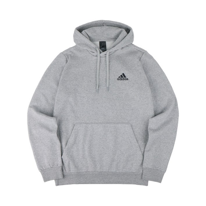 아디다스 남여공용 기모 후드티 H12213 필코지 데일리 스웻셔츠