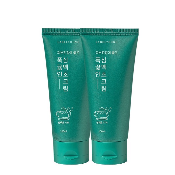 푹끓인삼백초크림 77, 2개, 100ml 푹끓인삼백초크림 77, 2개, 100ml