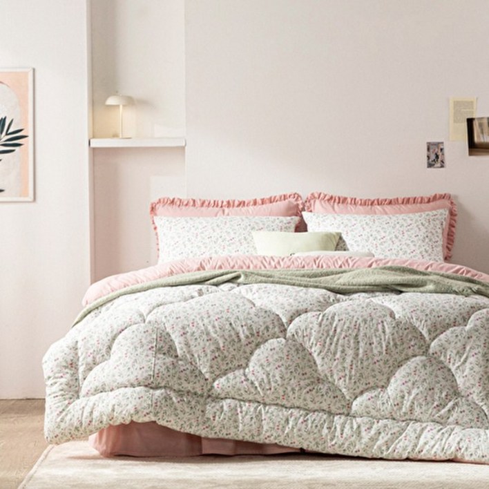 마르시아 K순면 광목 차렵이불베개커버 4종 풀세트