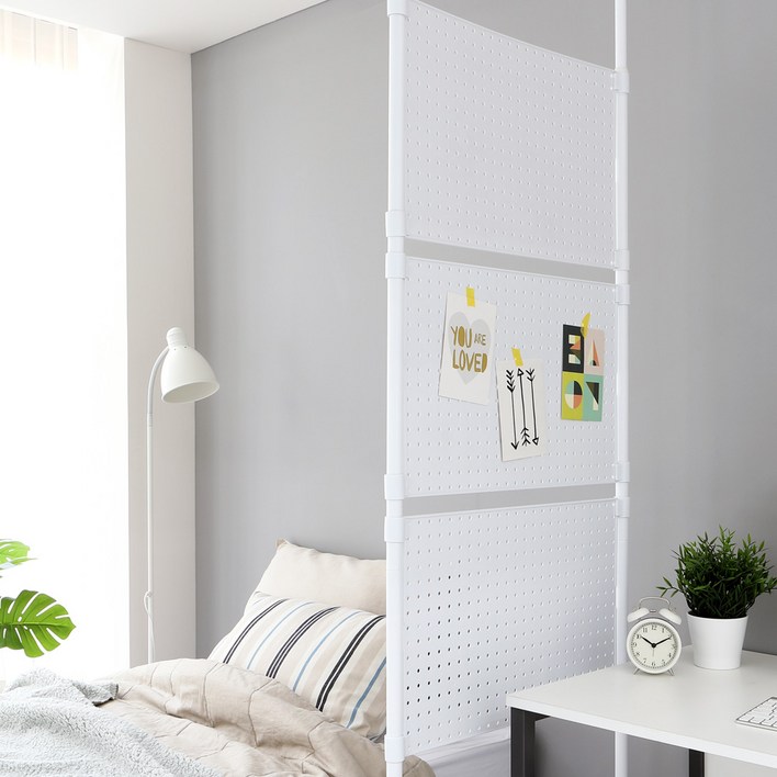 위즈홈 공간분리 가벽 가림막 알파 타공 파티션