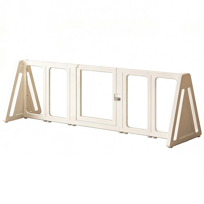 펫팅톡 확장형 펫룸 패널 강아지울타리 펜스 안전문, 1세트, 화이트