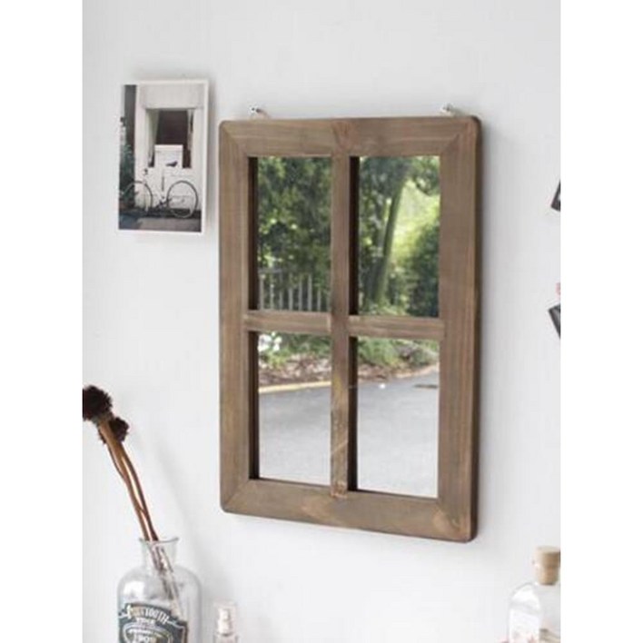 창문모양 갤러리 거울 거실 카페 매장 인테리어 포인트 갬성 유럽느낌