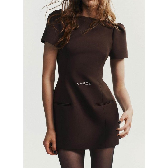 자라 플리츠 포켓 미니 원피스 3067322