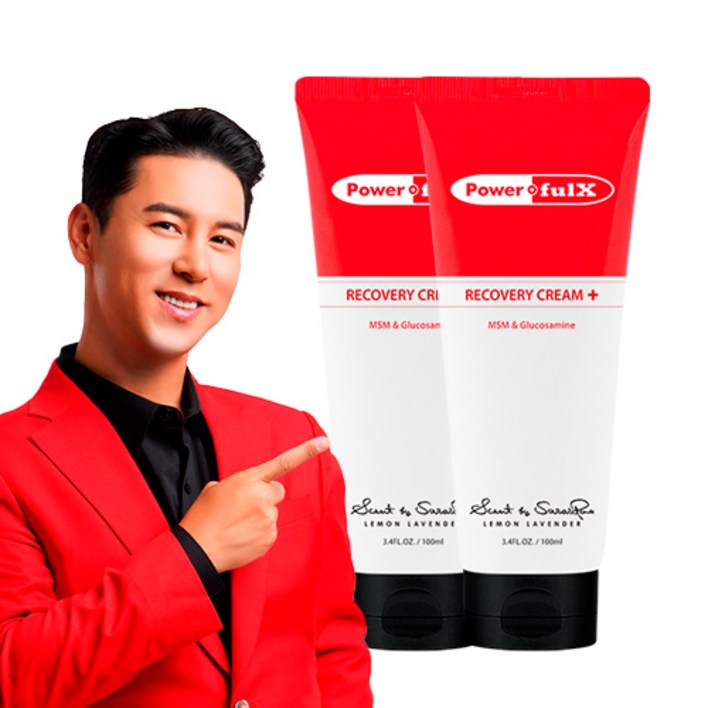 플렉스파워 리커버리크림 플러스, 2개, 100ml