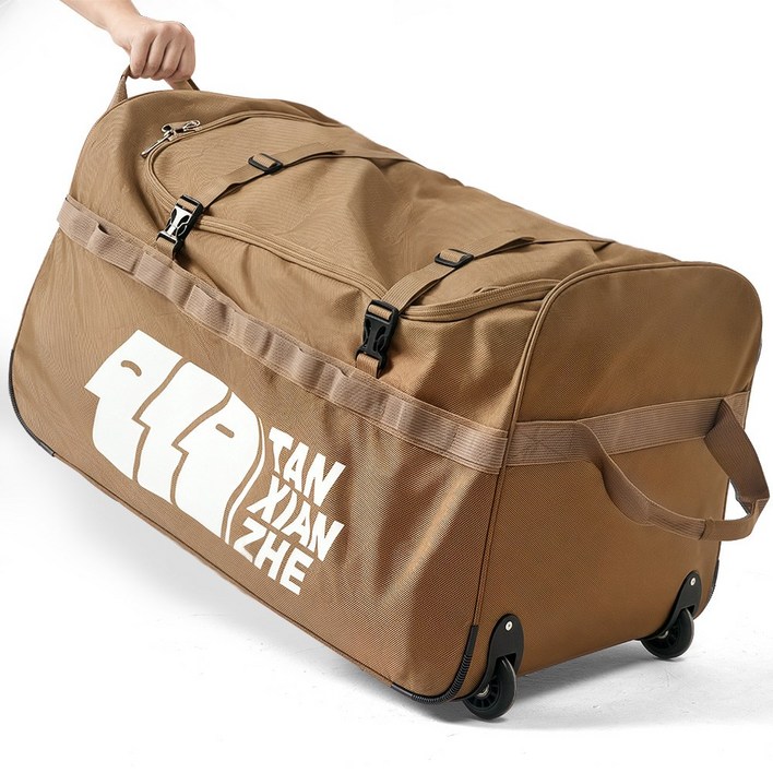 탄씨엔쯔 탄스트라이더 바퀴달린 라지 캐파시티 터그백 캠핑가방 접이식 옷가방 압축 수납 보스턴백
