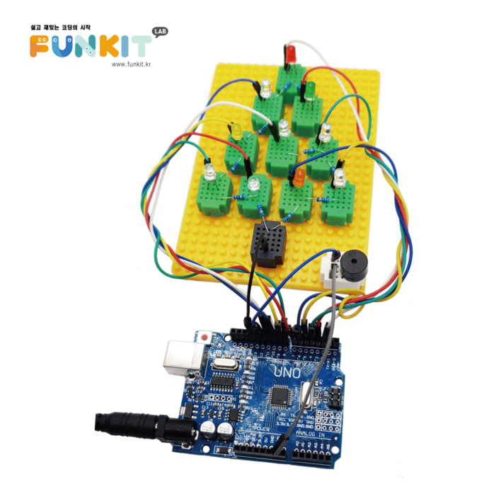 아두이노 크리스마스트리 만들기 with 캐롤송, 1개