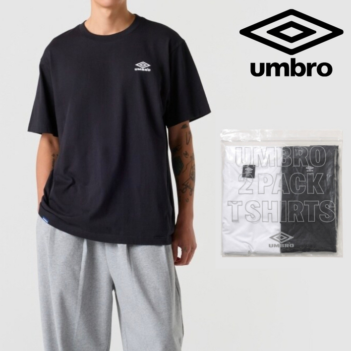 매장 출고 엄브로 공용 반팔티 2장 세트