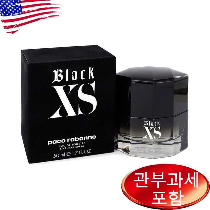 파코라반 블랙 Xs 오드뚜왈렛 50ml 남성