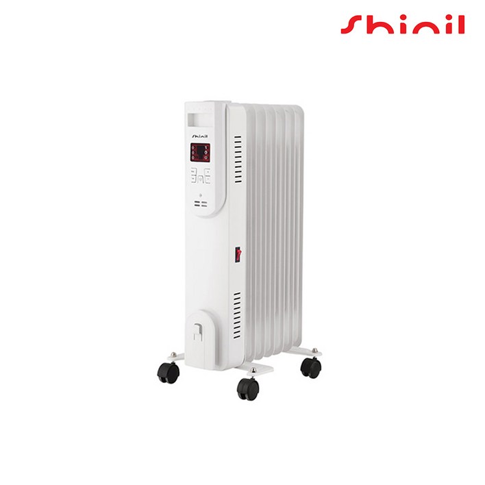 신일 리모컨형 이동식 과열방지 7핀 전기 라디에이터