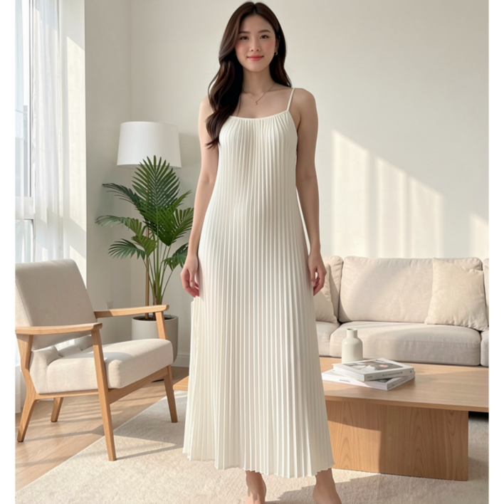 테라비브 여성 롱 원피스 여름용