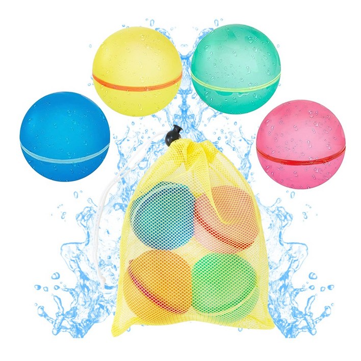 아미띠에 애니멀 워터팡 다회사용 실리콘물풍선