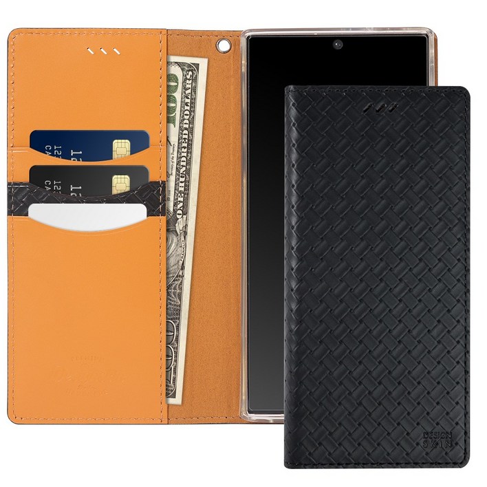 디자인스킨 갤럭시 S24  플러스  울트라 베이직 월렛 가죽 지갑케이스