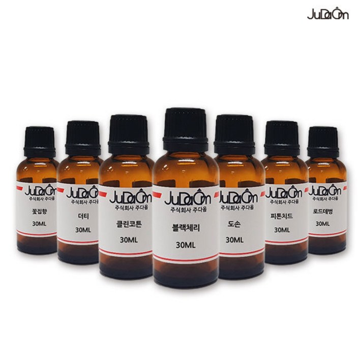 주식회사 주다옴 국내산 프래그런스 오일 30ml 101종,향수 원액, 디퓨저 향수 만들기, 만들기 (DIY)