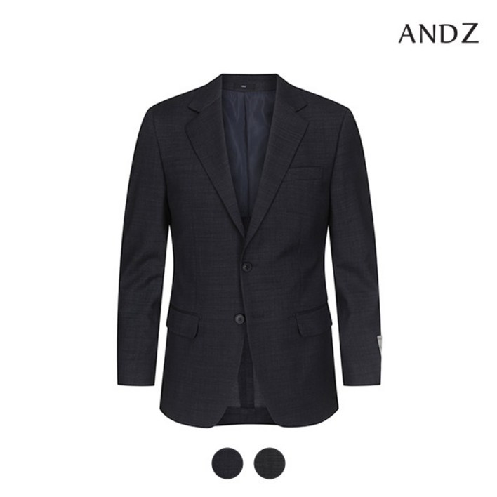앤드지 남성 정장자켓 이모션 임팩트 라이크라 혼방 데님라이크 조직 슬림핏 투버튼 싱글 자켓 수트 블레이저 출근룩 하객룩