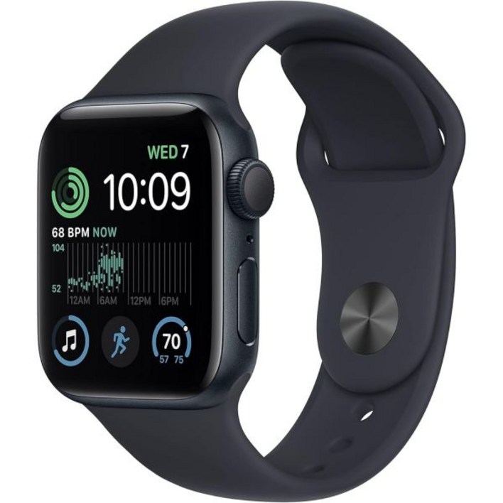 애플 워치 SE 2세대 GPS 40mm  미드나이트 알루미늄 케이스와 스포츠 밴드 SM 리뉴얼 프리미엄
