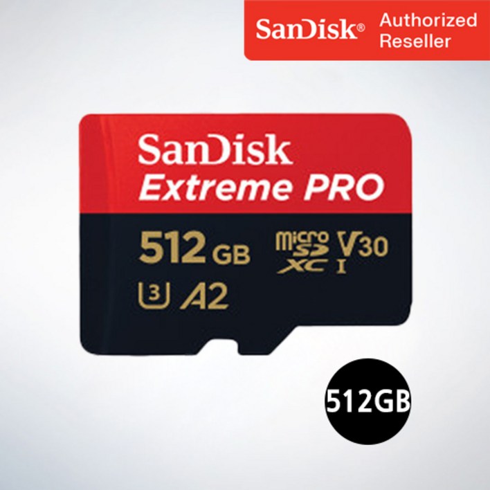 샌디스크 마이크로 SD 카드 SDXC Extreme Pro UHSI 익스트림 프로 QXCD 512GB
