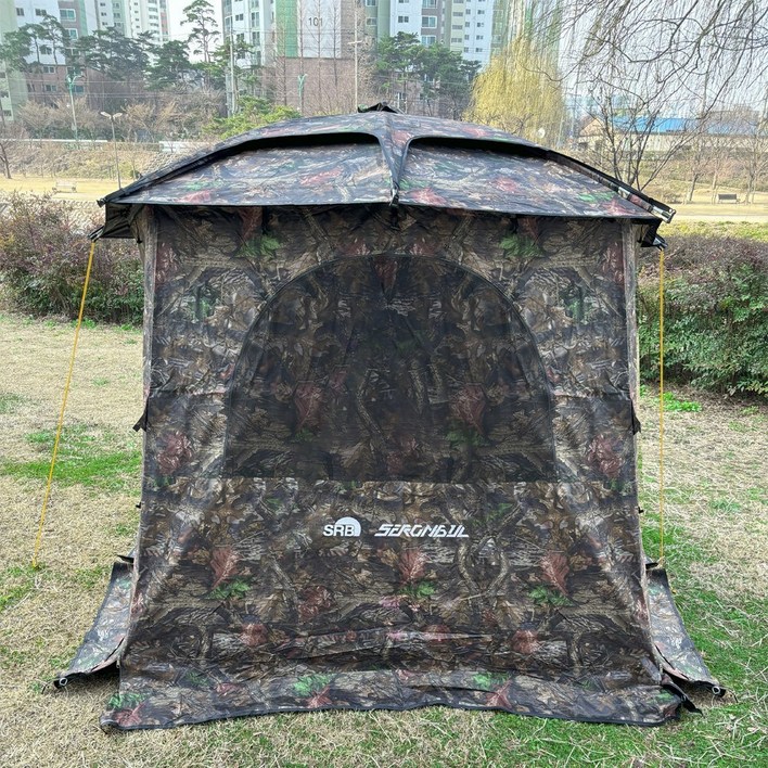 새론불산업 2024 신형 암막 지퍼형 낙엽무늬 파라솔 월 셋트 52인치 60인치 2층 낚시파라솔, 52인치 세트