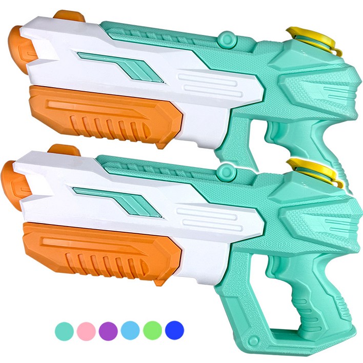 워터밤 슈핑 워터건 11 물놀이 대형 물총, 2개, 민트