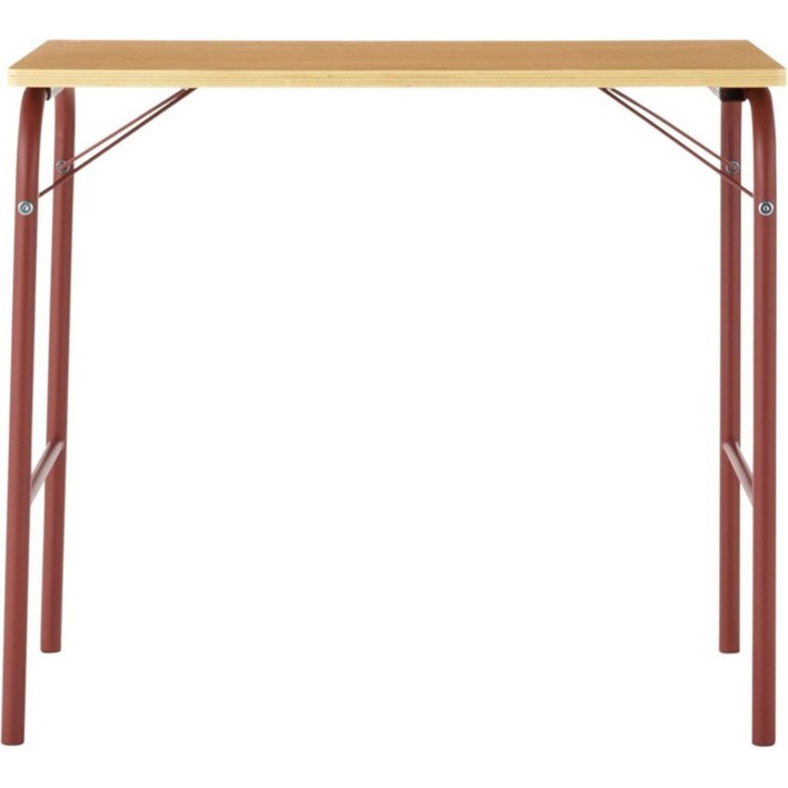 무인양품 무지 일본 접이식 원목 테이블 식탁 철재다리 무료배송