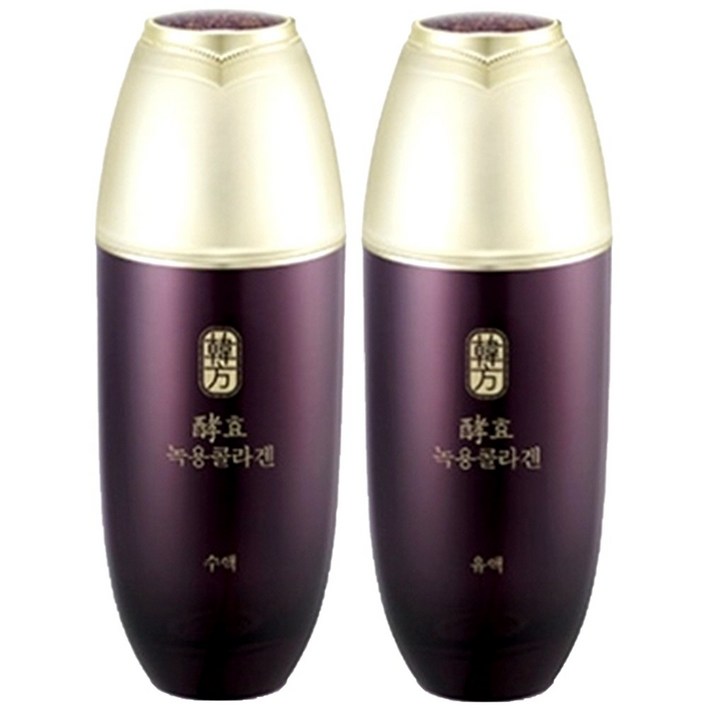 수려한 효 녹용콜라겐 2종 수액유액 1세트, 1세트