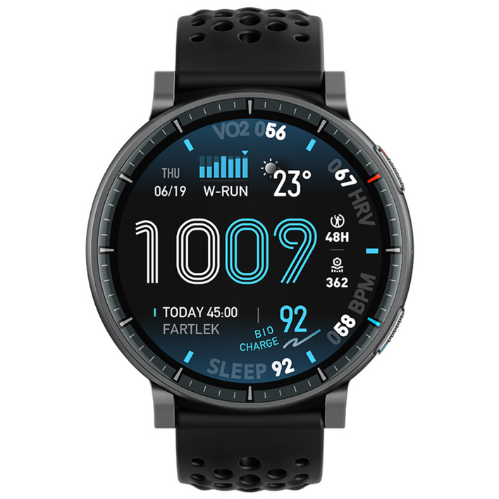 어메이즈핏 스마트워치 ACTIVE MAX, GPS  블루투스, 4.85cm, 블랙